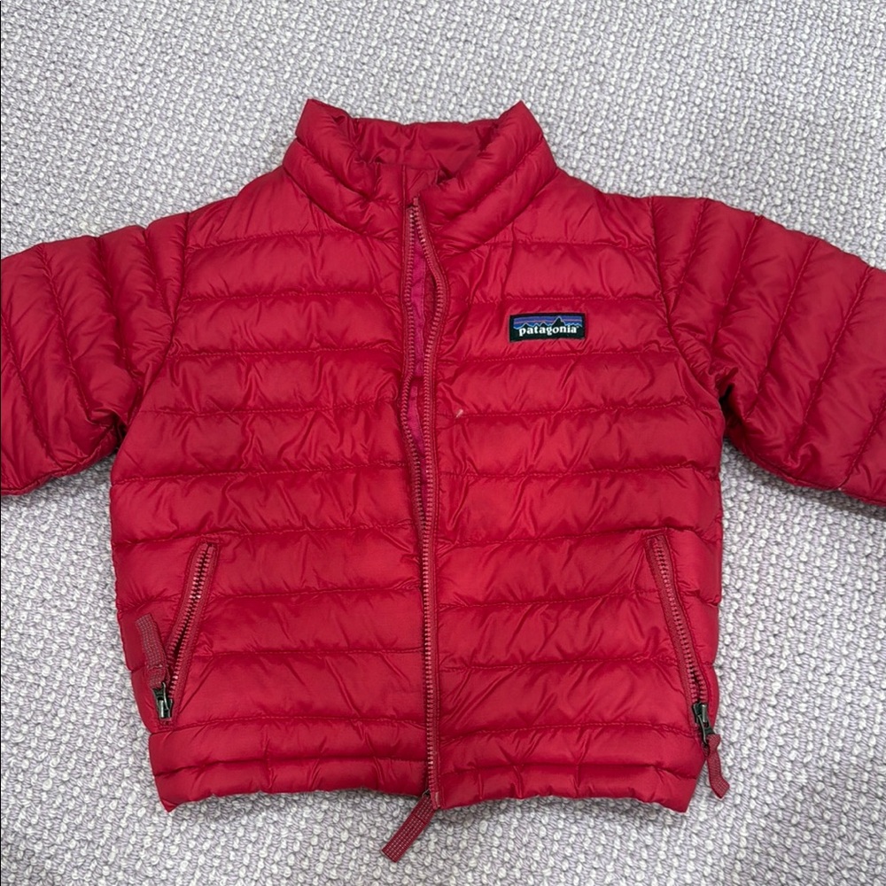 Patagonia Kids Hot Pink Puffer Jacket